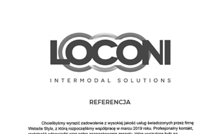Rekomendacja - strona www: Loconi
