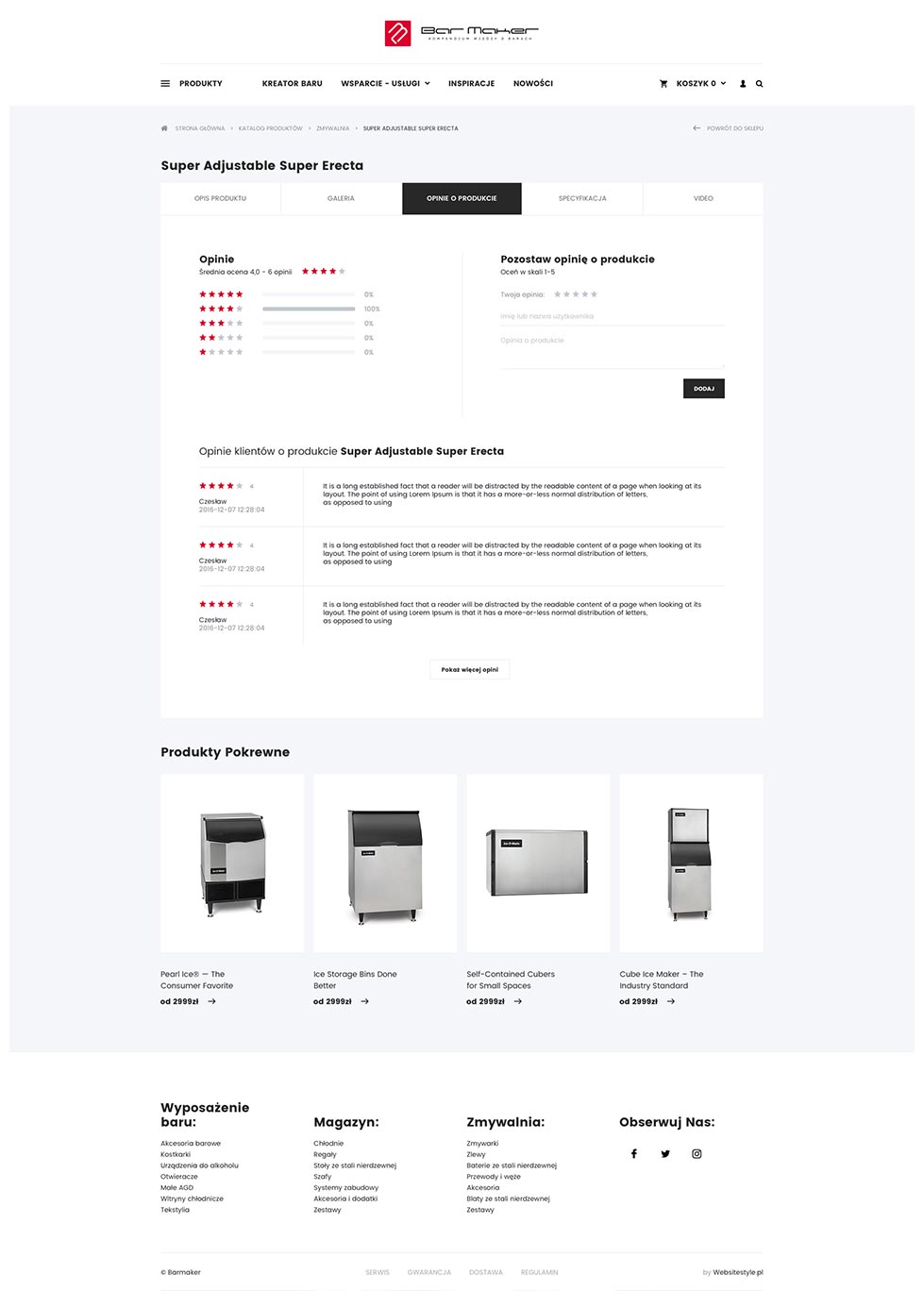 nowoczesne projekty stron internetowych